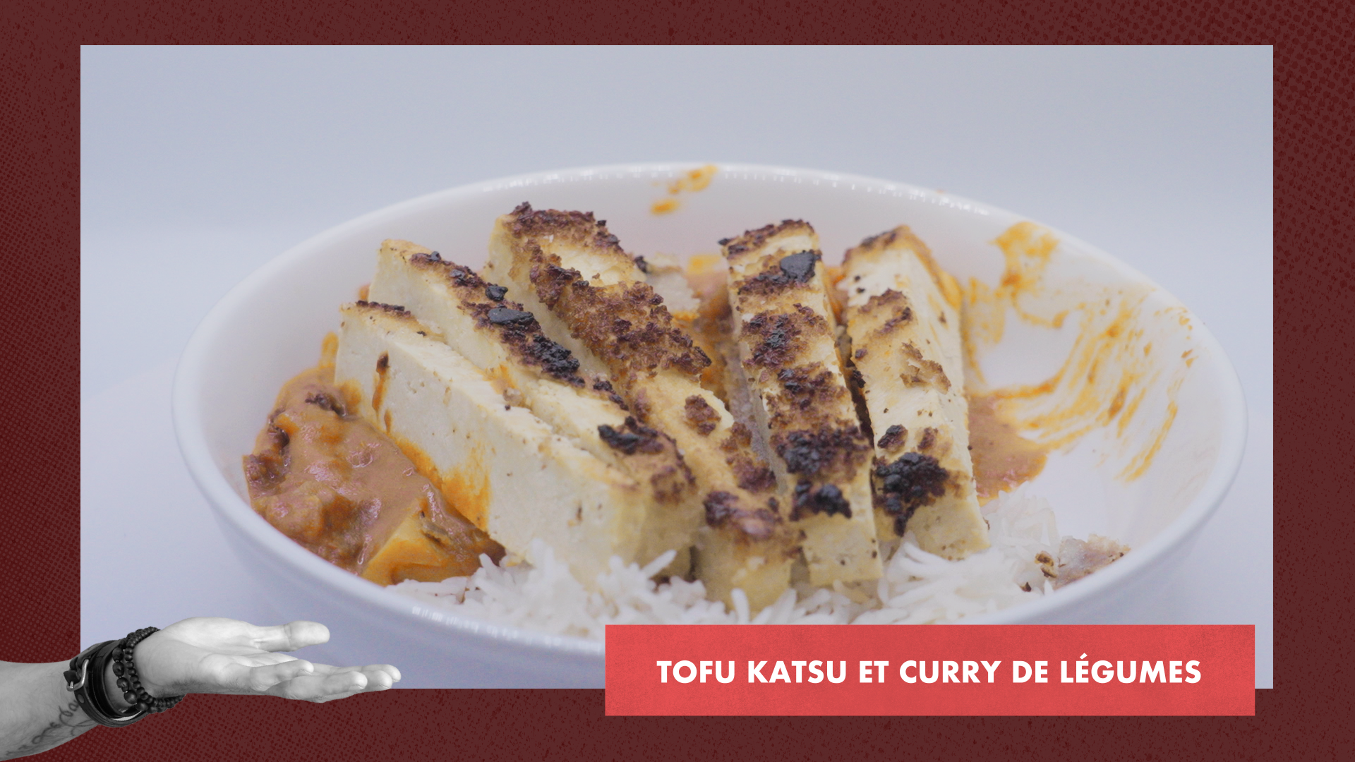 Tofu Katso et curry de légumes