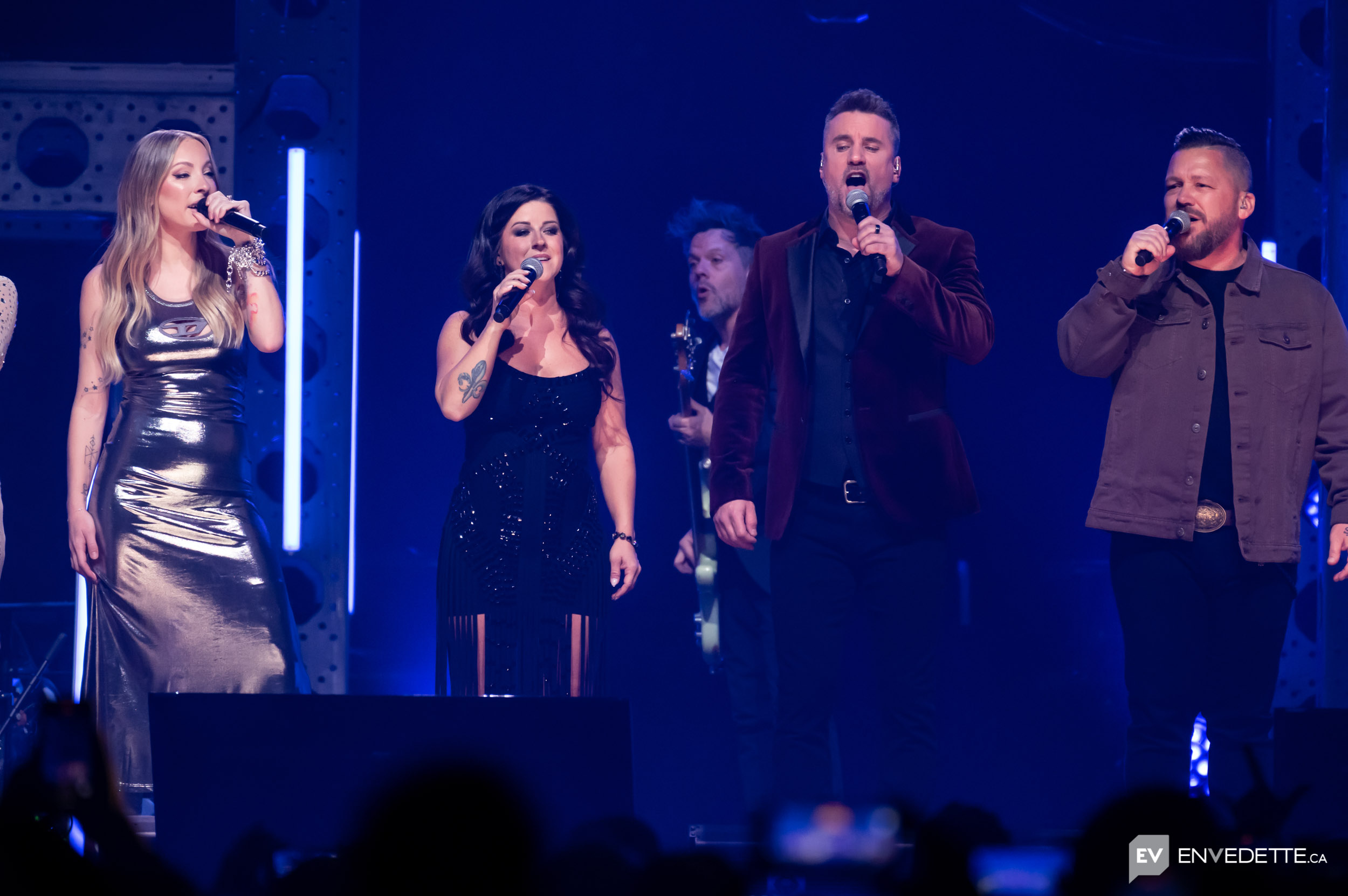 Marie-Mai, Marie-Élaine Thibert, Jean-François Bastien et Dave Bourgeois