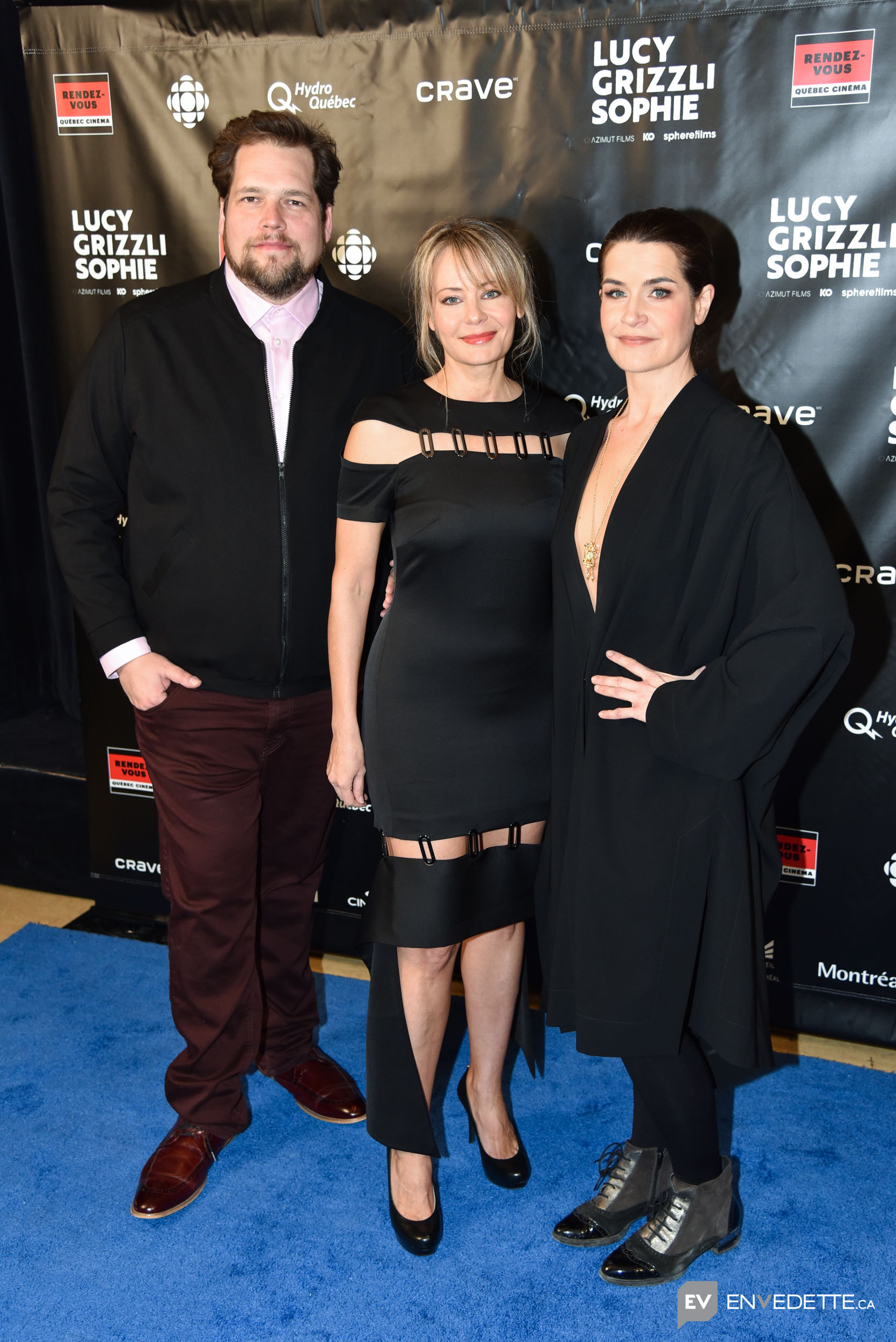 Guillaume Cyr, Catherine-Anne Toupin et Anne Émond