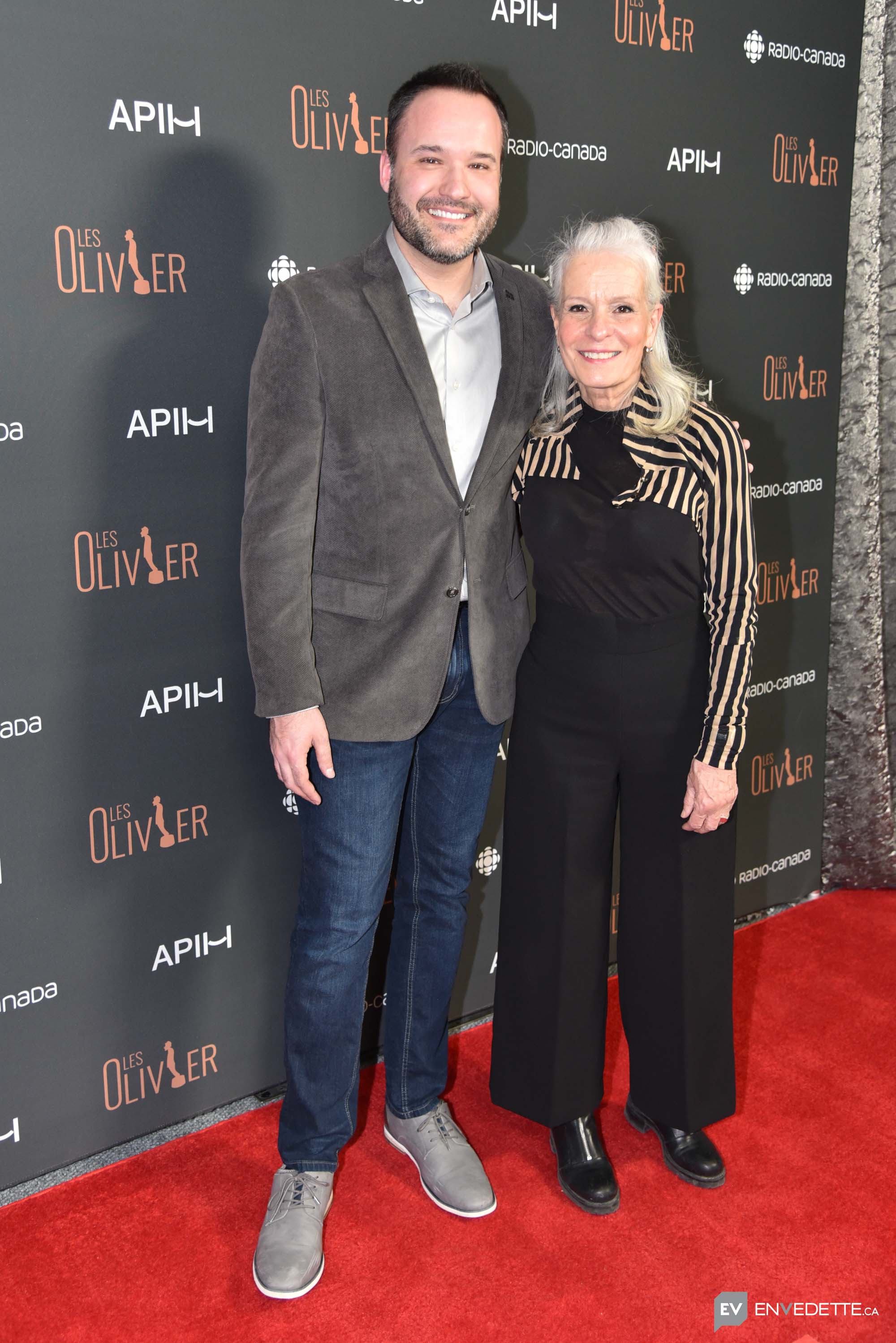 Louise Richer et le ministre Mathieu Lacombe