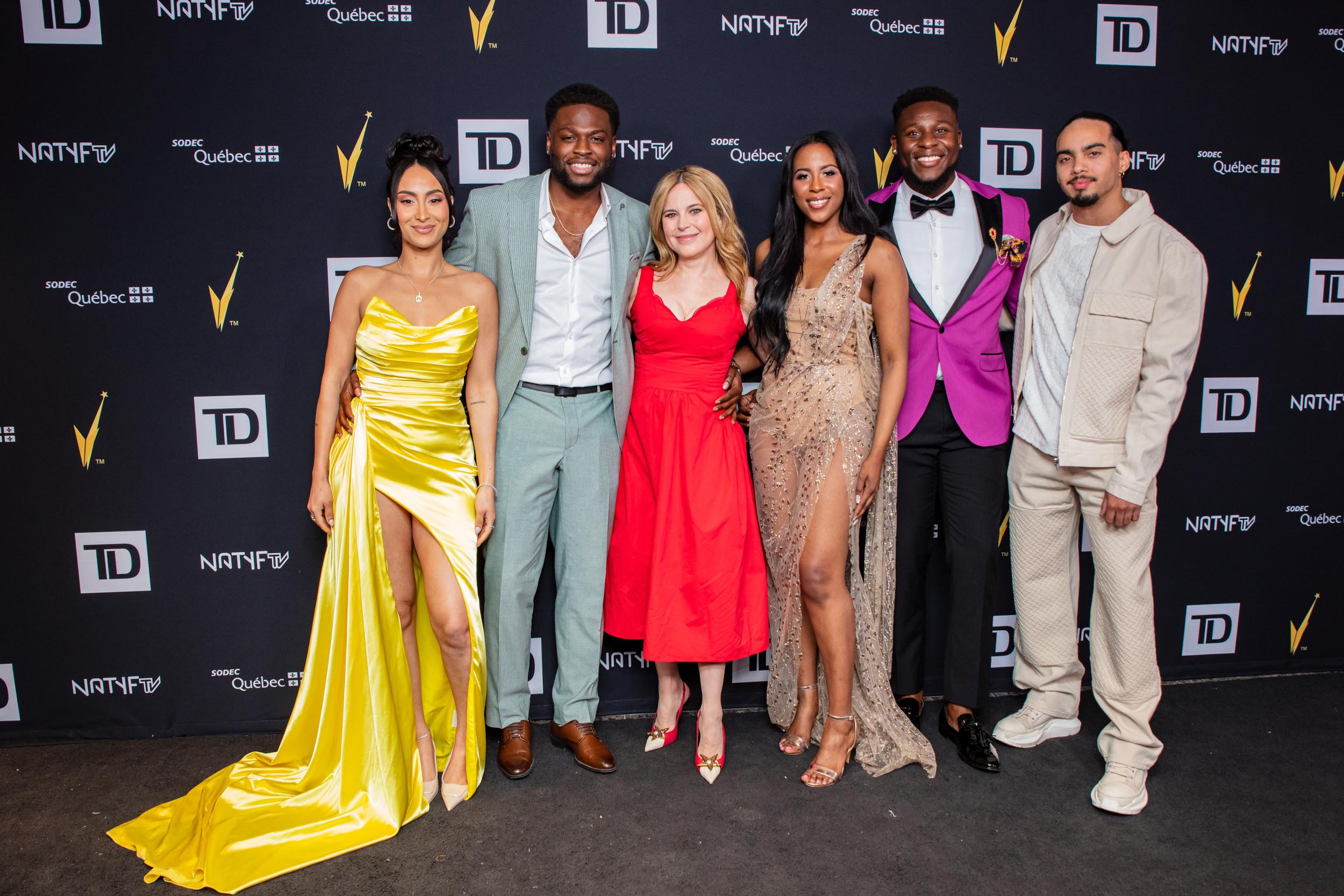 Inès Lalouad, Stevens Dorcelus, Julie Snyder, Djody Jean-Claude, Johanel d'OD et Dany d'OD