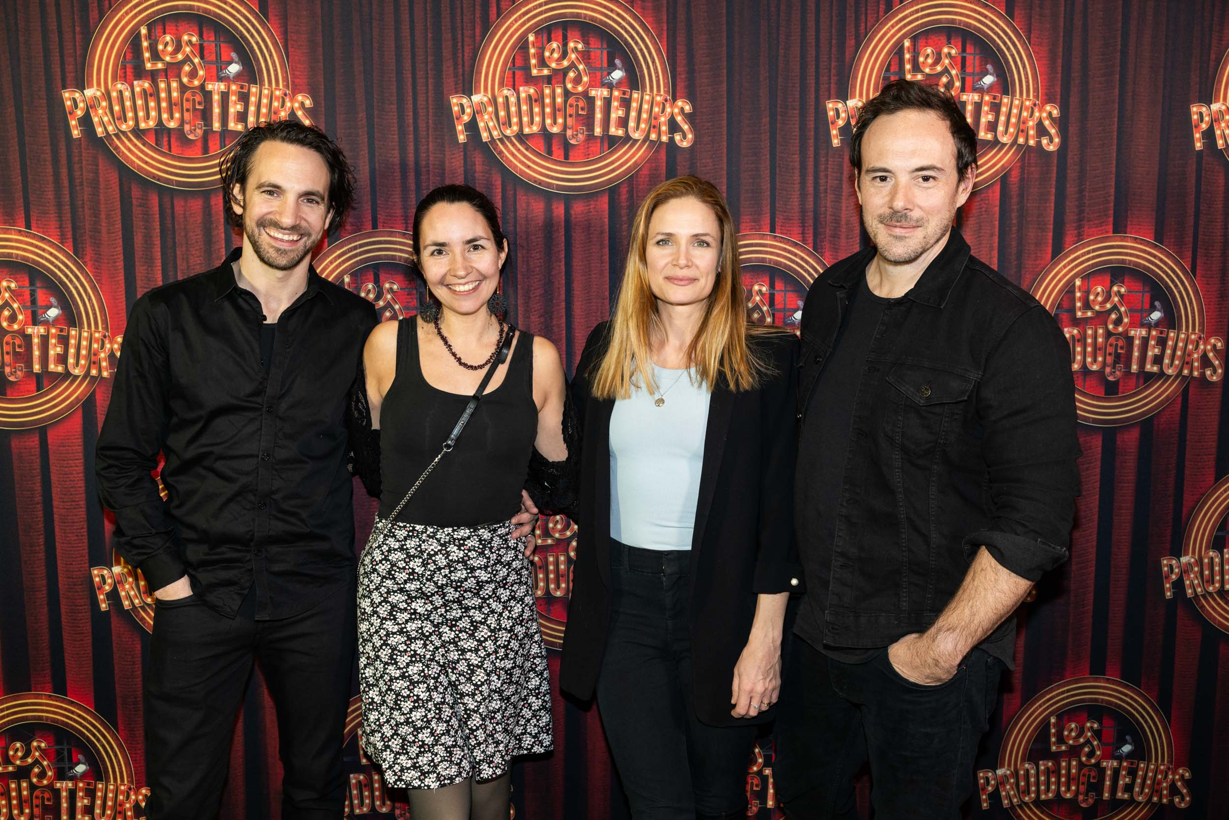 Kevin Houle, Eloisa Cervantes, Frédérique Proulx et Fred-Éric Salvail