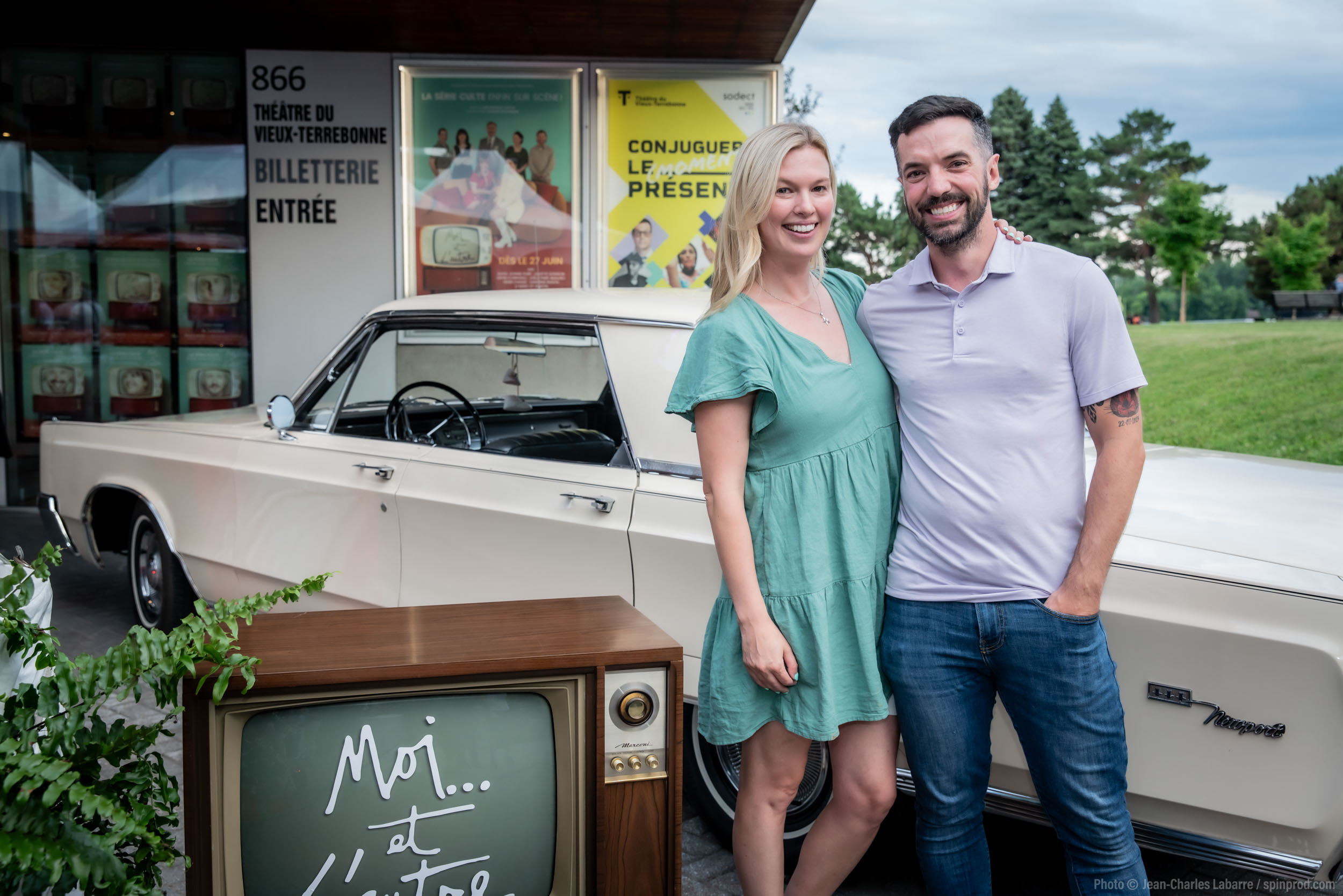 Geneviève Tardif et Charles Hamelin