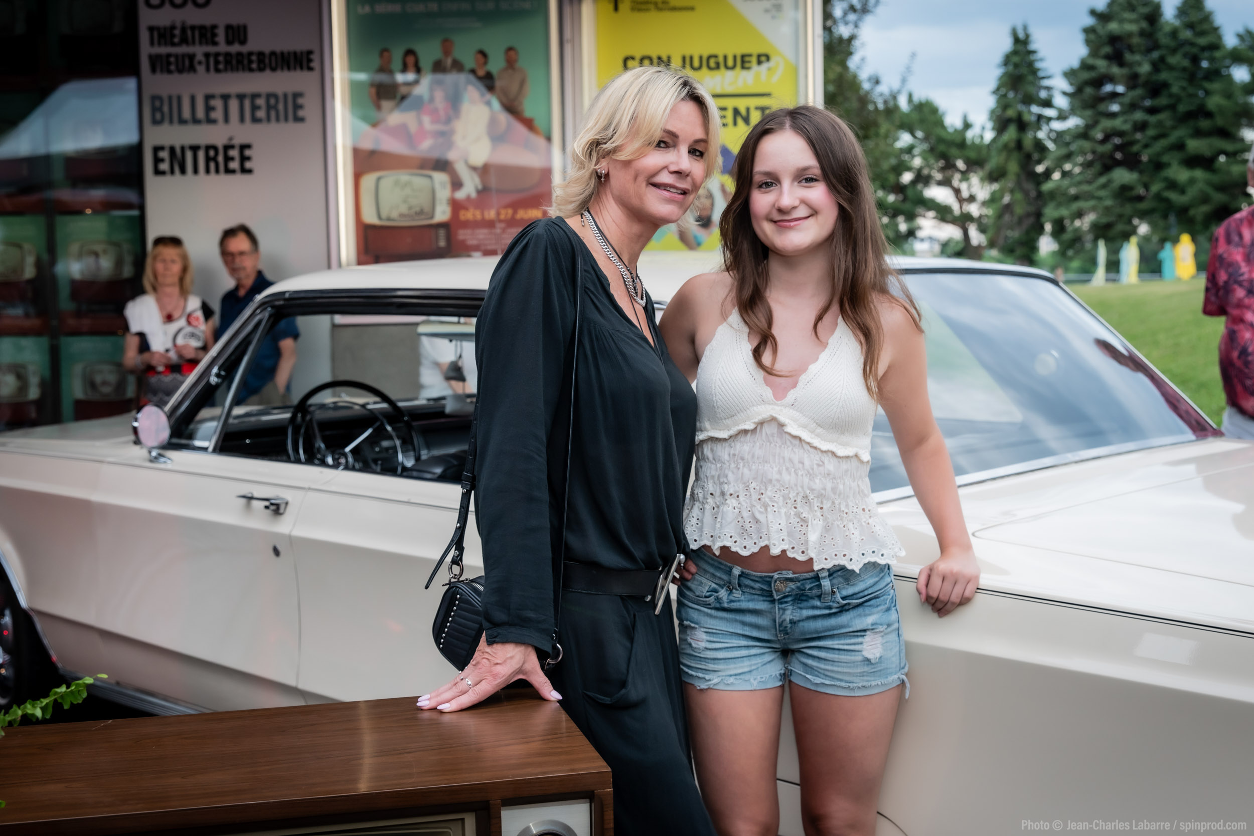 Caroline Néron et sa fille