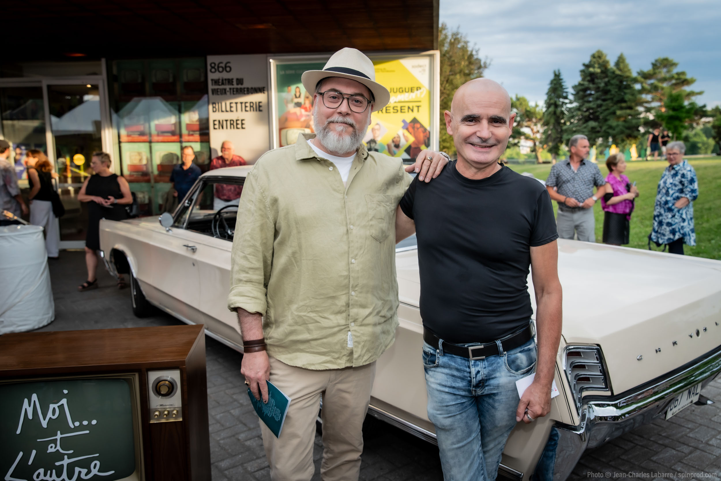 Martin Héroux et Patrice Coquereau