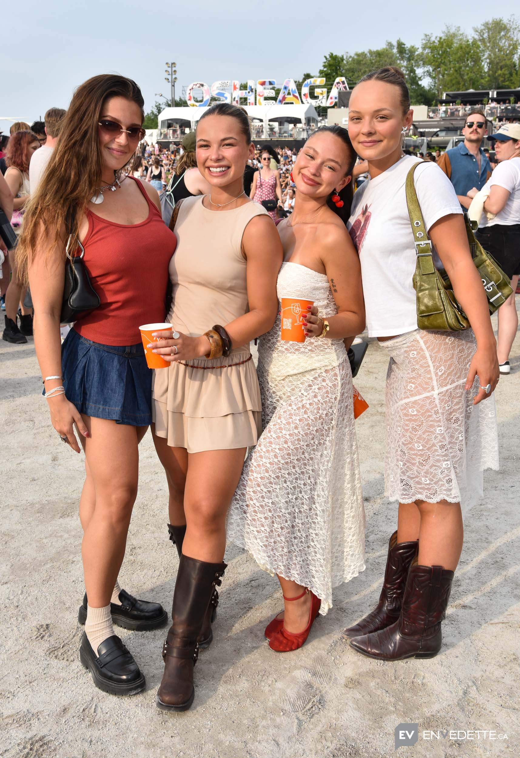 Lauranne Carrier, Noemy Petit, Elody Petit et Emmanuelle Pié