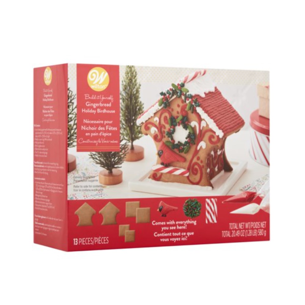 Lot de 2 kits de maison en pain d'épices de Noël faciles à faire – pas de  cuisson – avec glaçage et décorations – Pour toute la famille ! :  : Epicerie