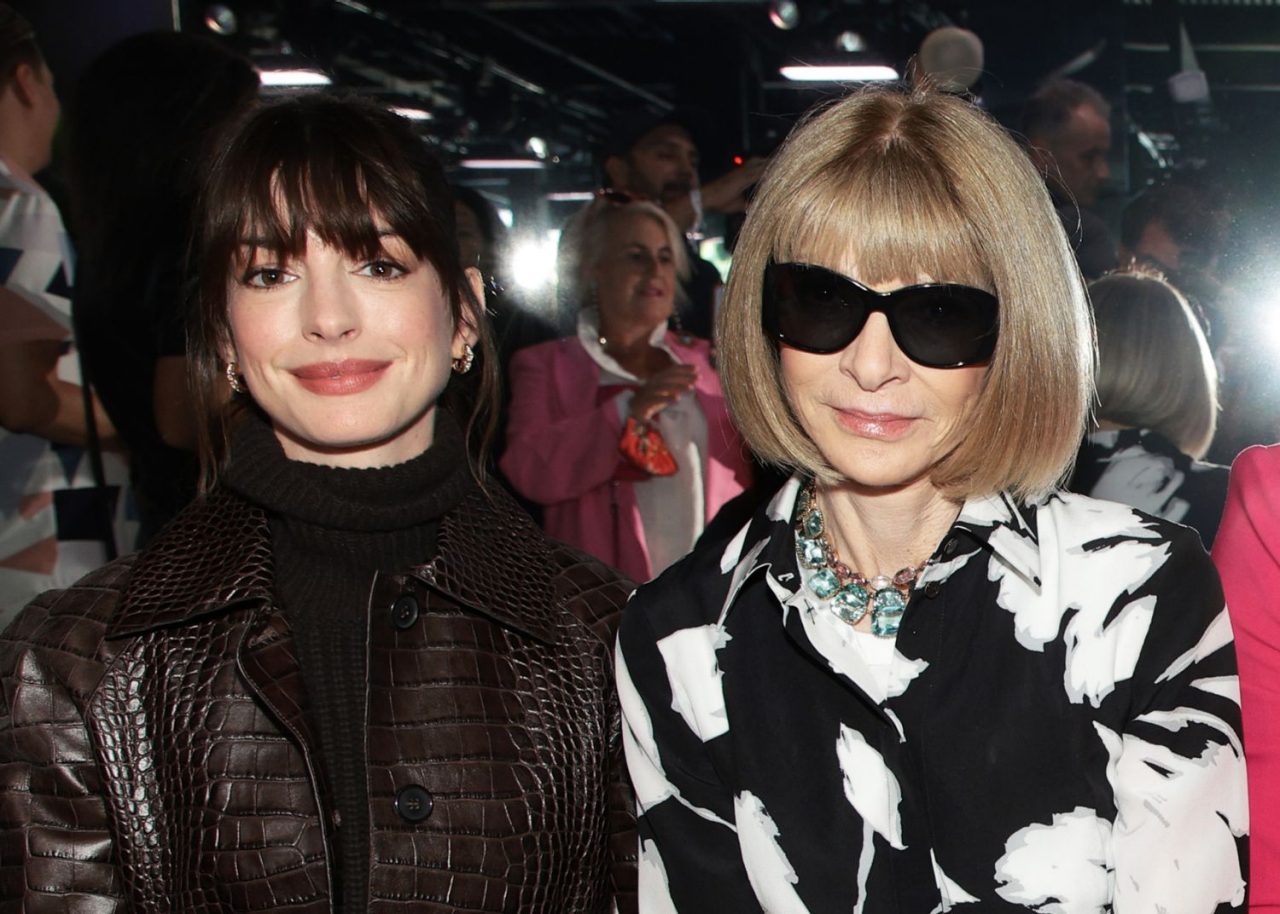 Anne Hathaway et Anna Wintour