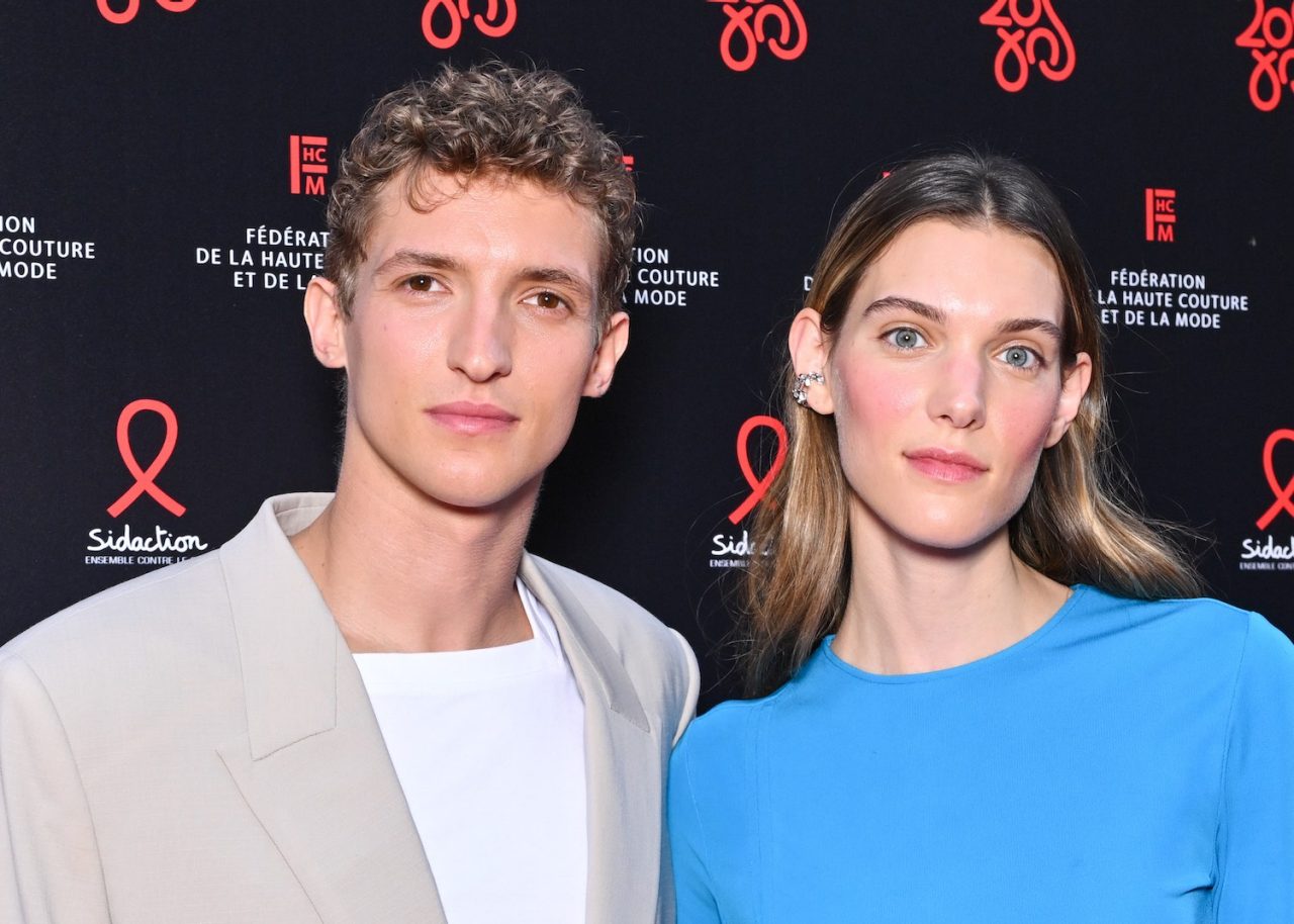 PARIS, FRANCE - JULY 06: Aliocha Schneider and Charlotte Cardin attend the "Annees Palace" - 20th "Diner De La Mode" as part of Paris Fashion Week at Pavillon Cambon Capucines on July 06, 2023 in Paris, France. (Photo by Stephane Cardinale - Corbis/Corbis via Getty Images)