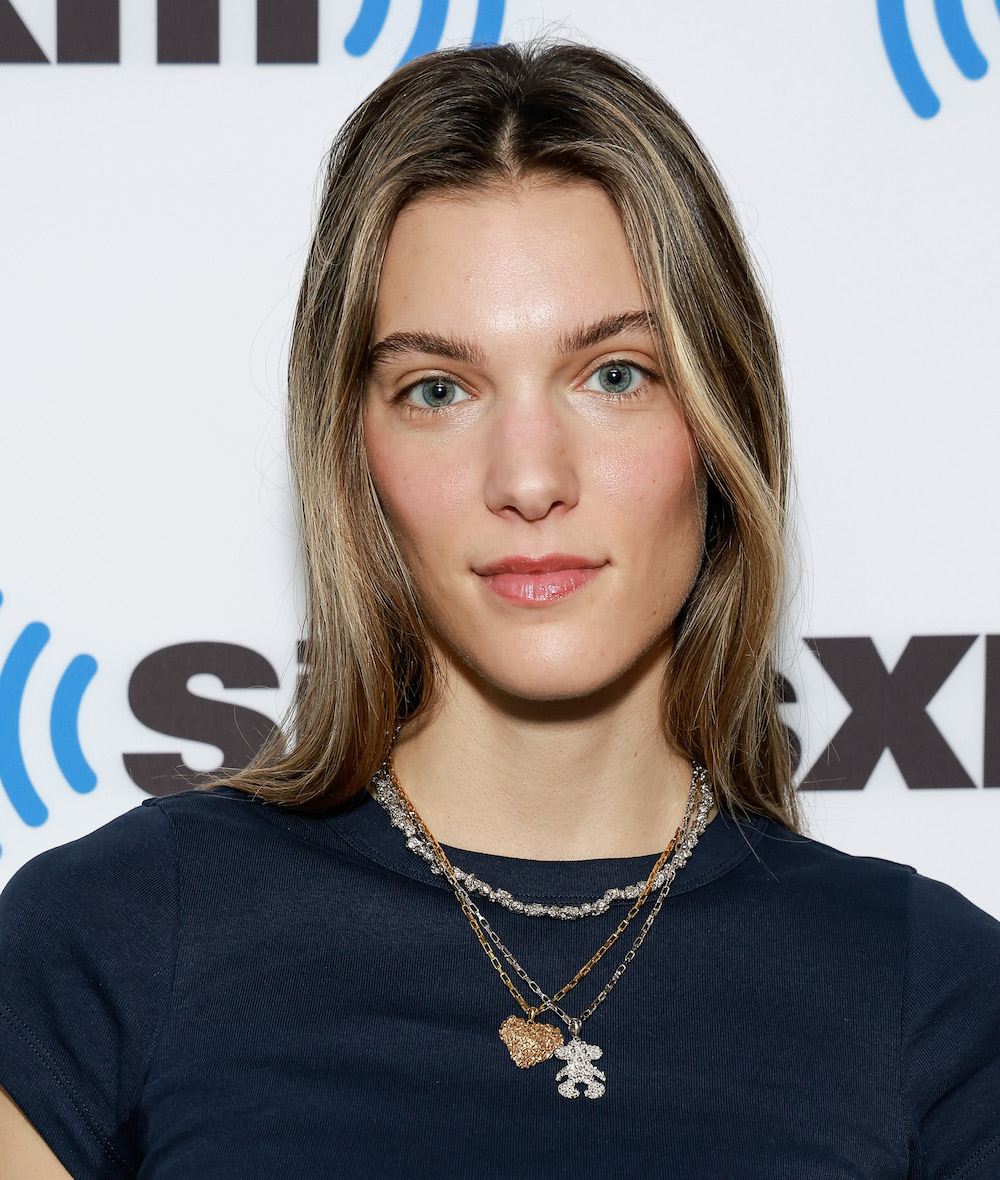 NEW YORK, NEW YORK - OCTOBER 26: Charlotte Cardin visits SiriusXM Studios on October 26, 2023 in New York City. (Photo by Jason Mendez/Getty Images)