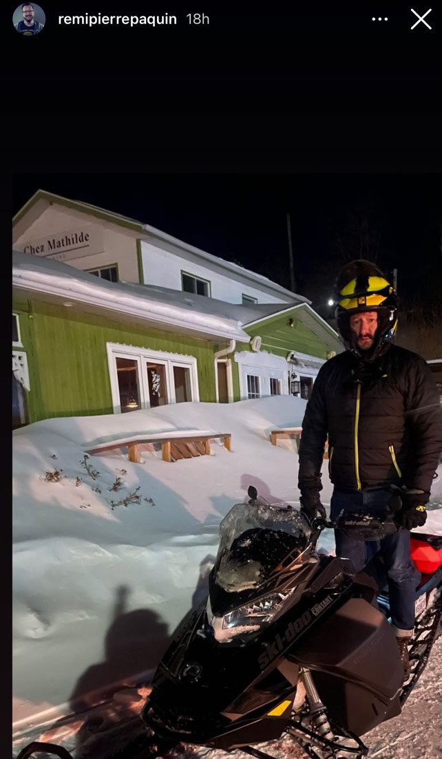 Découvrez comment vos vedettes préférées affrontent la tempête de neige