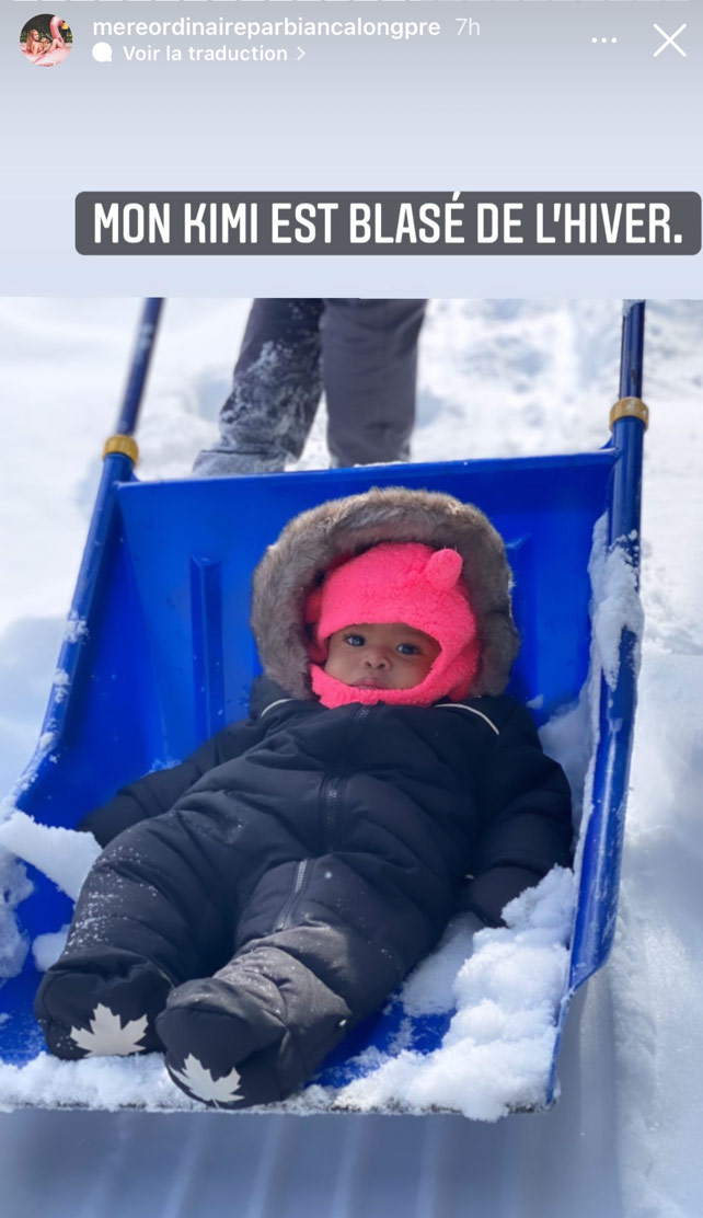 Découvrez comment vos vedettes préférées affrontent la tempête de neige