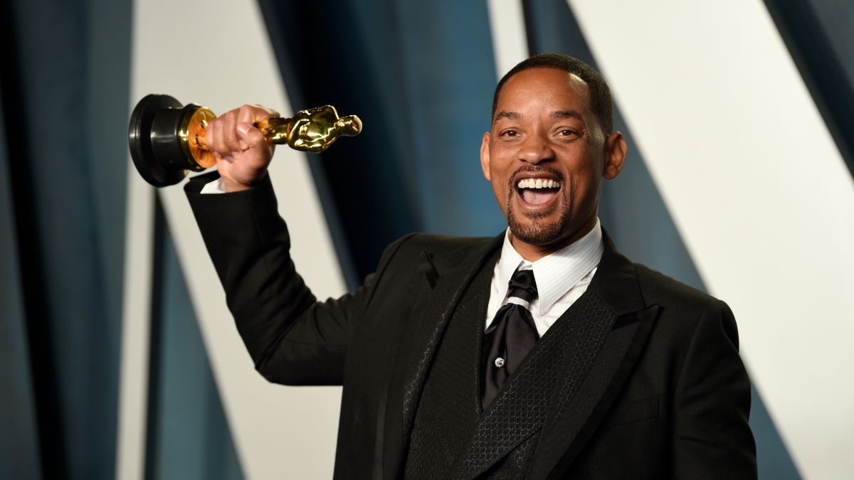 Will Smith à la soirée des Oscars organisée par Vanity Fair, dimanche.