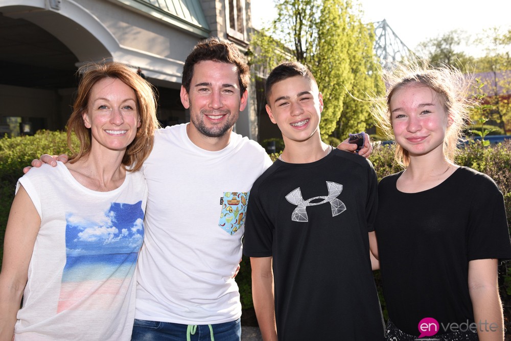 Jean-François Baril et sa petite famille