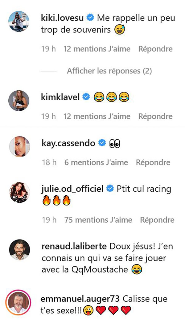 Kevin Lapierre nu sur instagram