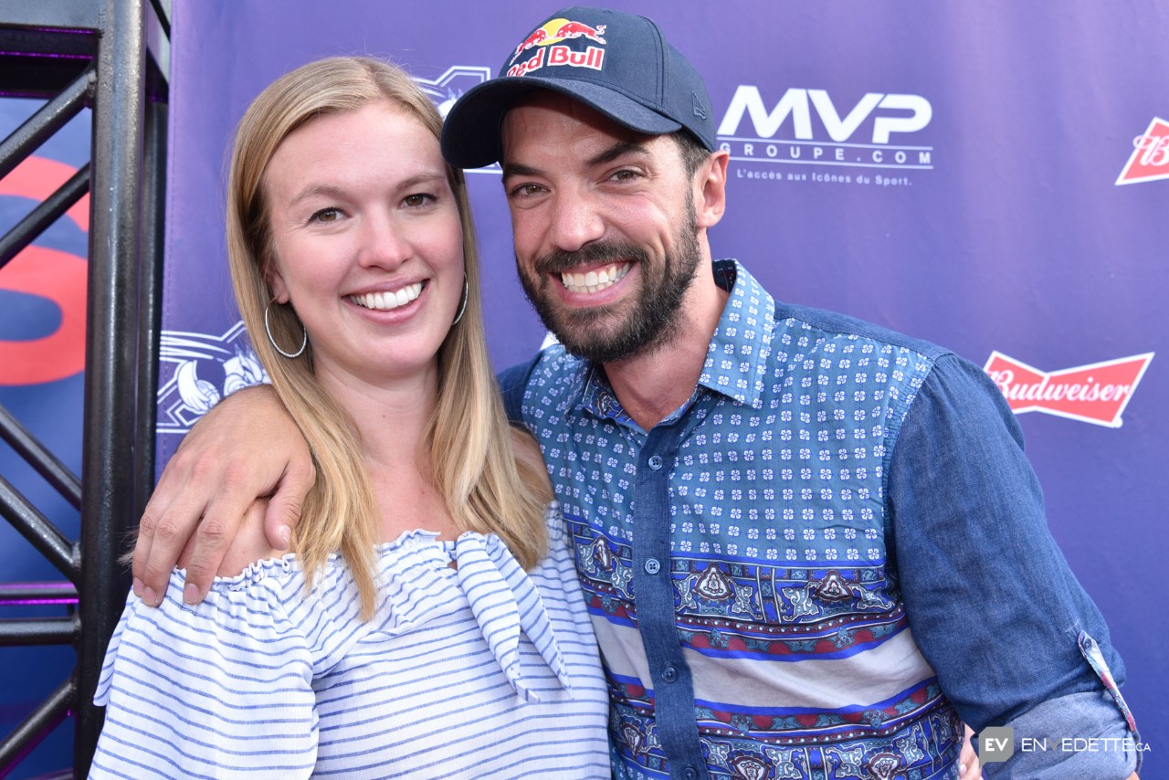 Geneviève Tardif et Charles Hamelin