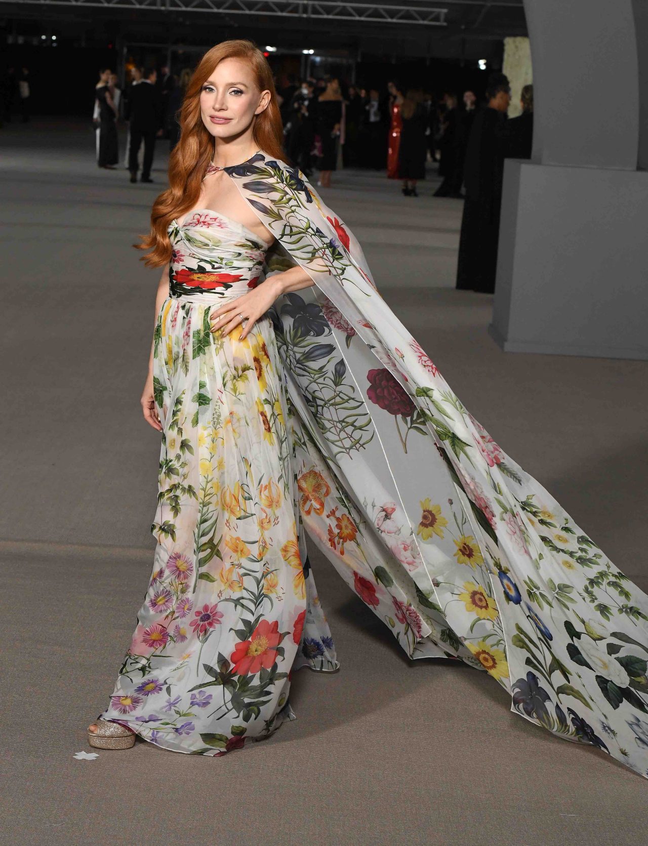 LOS ANGELES, CALIFORNIA - OCTOBER 15:  Jessica Chastain arrives at the 2nd Annual Academy Museum Gala at Academy Museum of Motion Pictures on October 15, 2022 in Los Angeles, California. (Photo by Steve Granitz/FilmMagic)