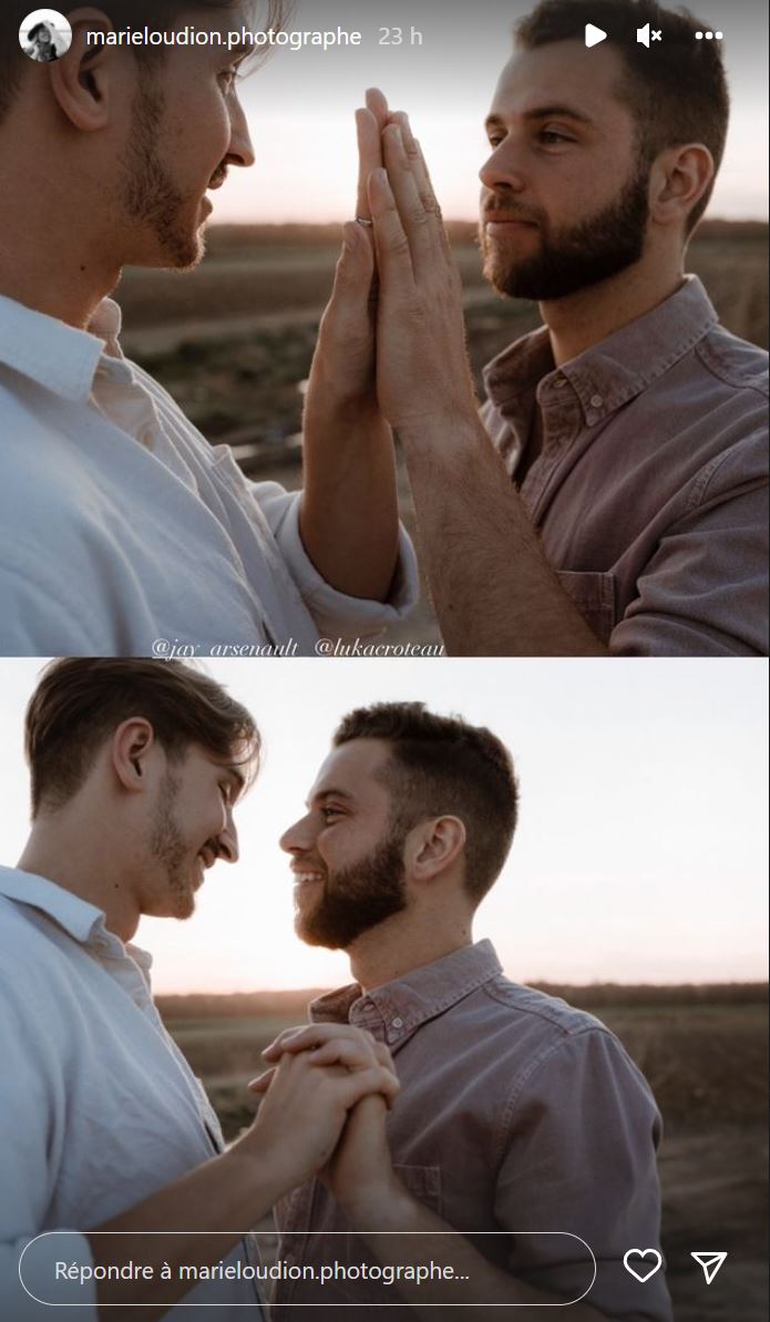 Luka et Jay de L'Amour est dans le pré nous font craquer sur de nouvelles photos de couple