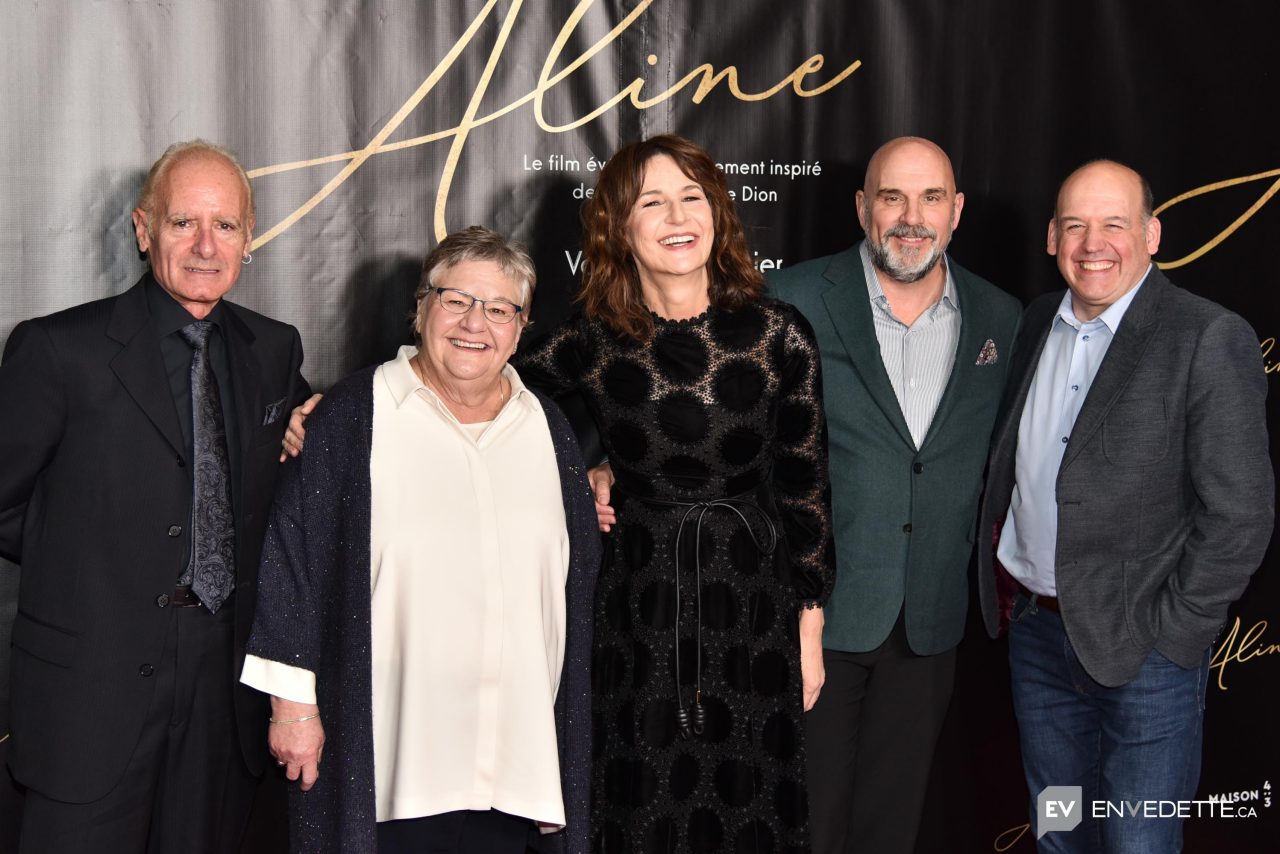 Valérie Lemercier, roc lafortune, danielle fichaud, sylvain marcel, antoine vézina, Film Aline