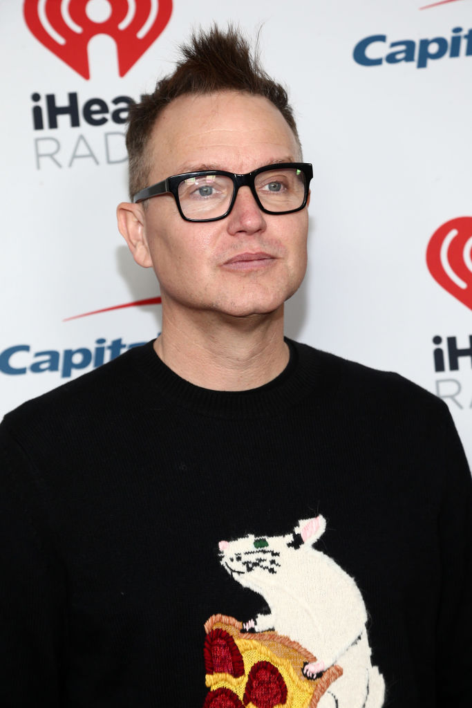 INGLEWOOD, CALIFORNIA - JANUARY 18: Mark Hoppus of Blink 182 attends the iHeartRadio ALTer EGO Presented by Capital One at The Forum on January 18, 2020 in Inglewood, California. (Photo by Tommaso Boddi/WireImage)