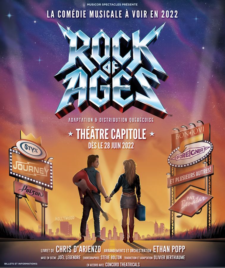 Rock of ages capitale qc