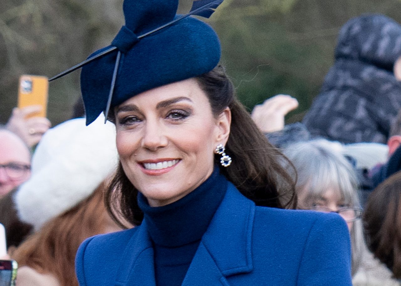 SANDRINGHAM, NORFOLK - DECEMBER 25: Catherine, Princess of Wales attends the Christmas Day service at St Mary Magdalene Church on December 25, 2023 in Sandringham, Norfolk. (Photo by Mark Cuthbert/UK Press via Getty Images)