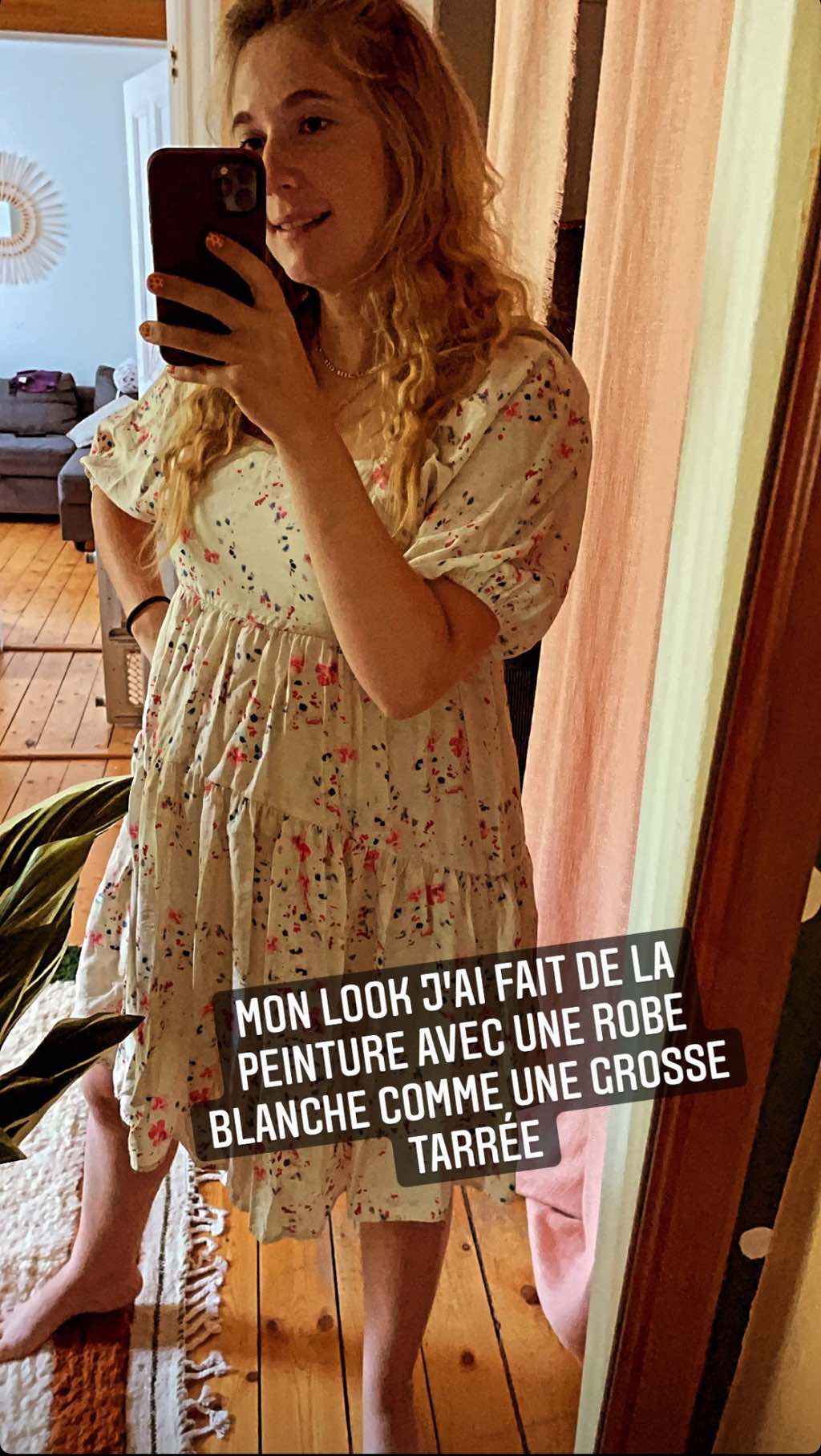 Story Instagram de Rosalie Vaillancourt