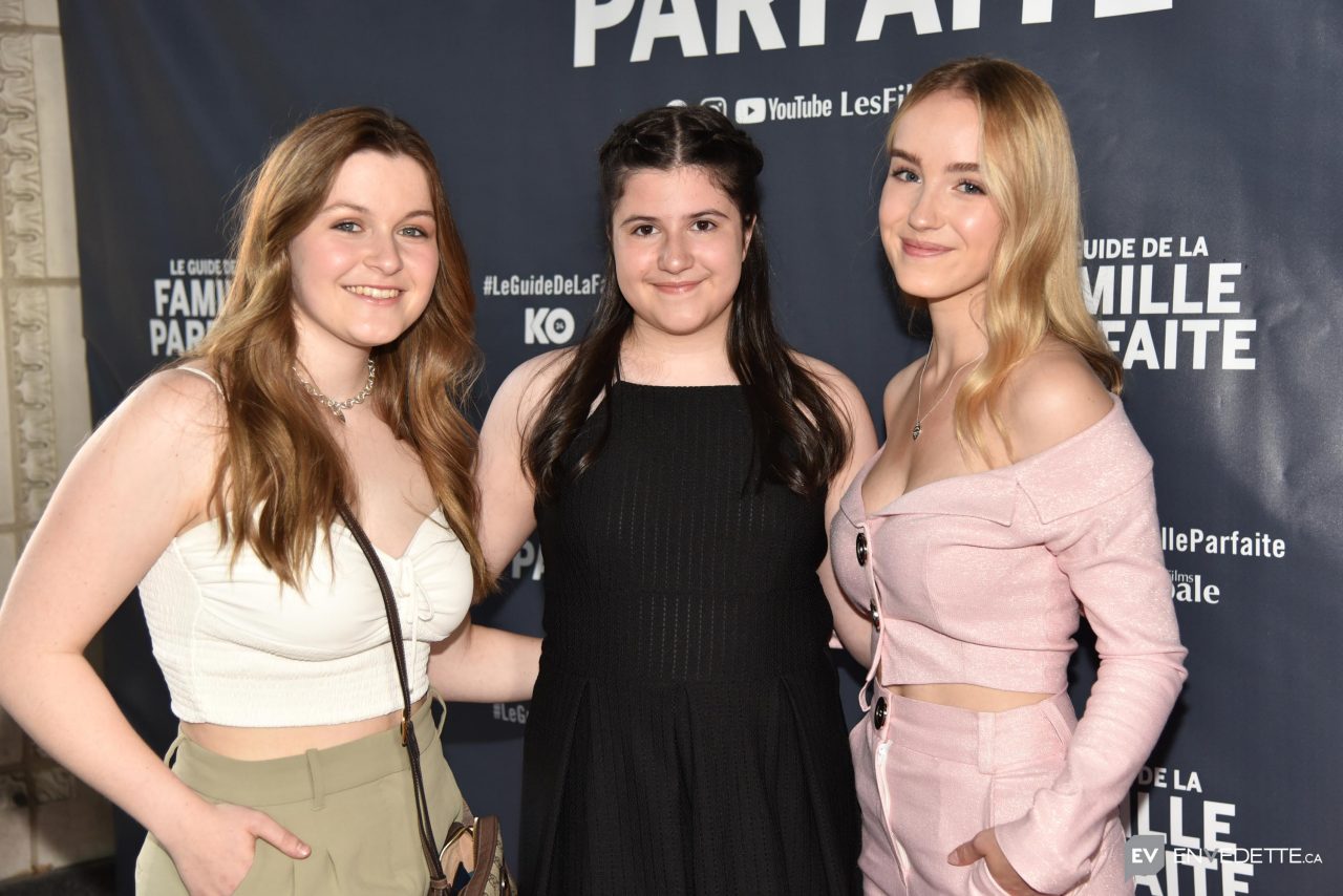 Delphine Morissette, Alice Déry et Émilie Bierre