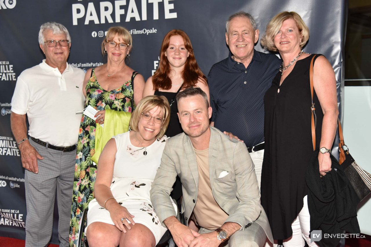 Louis Morissette et sa famille