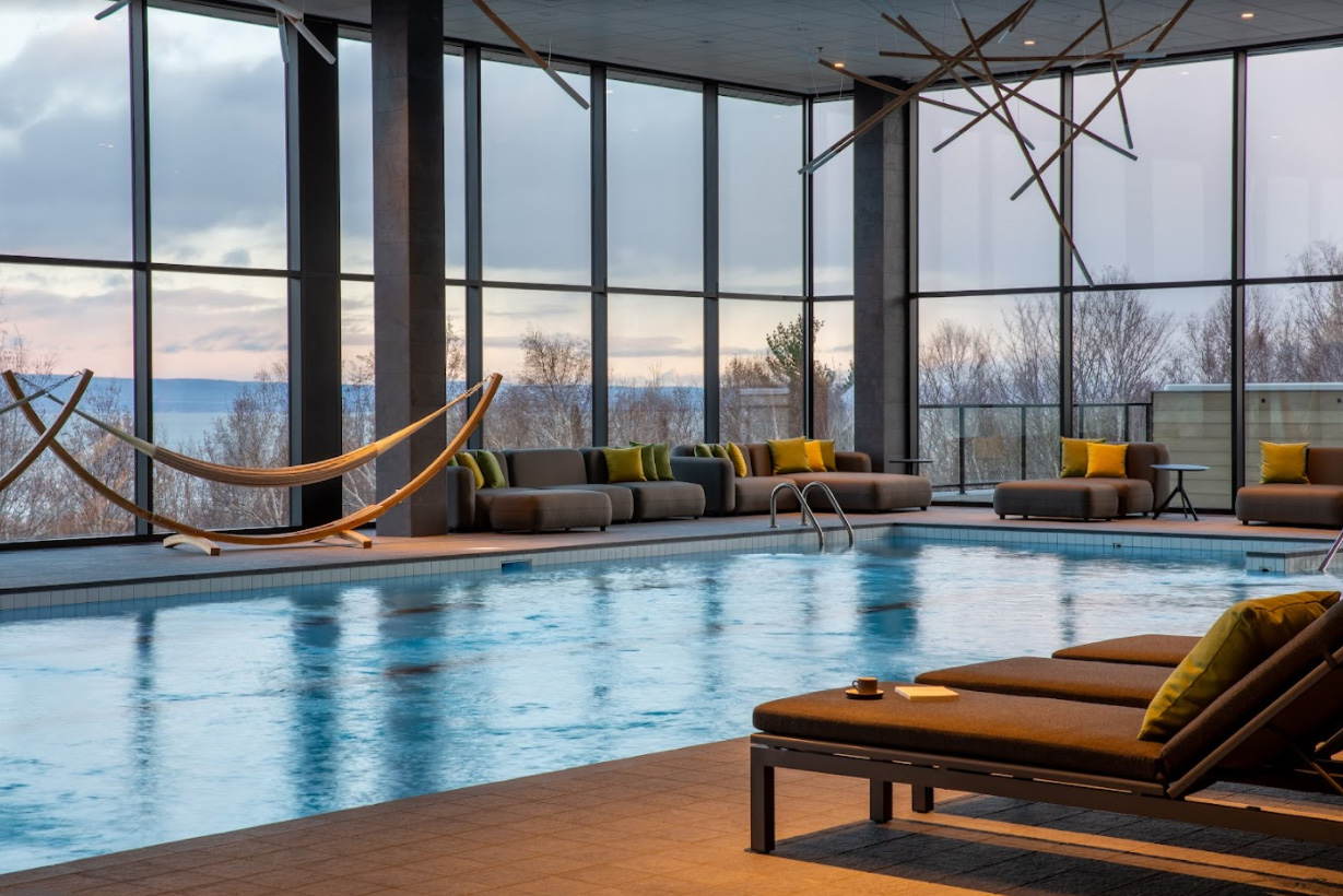 Club Med Charlevoix piscine