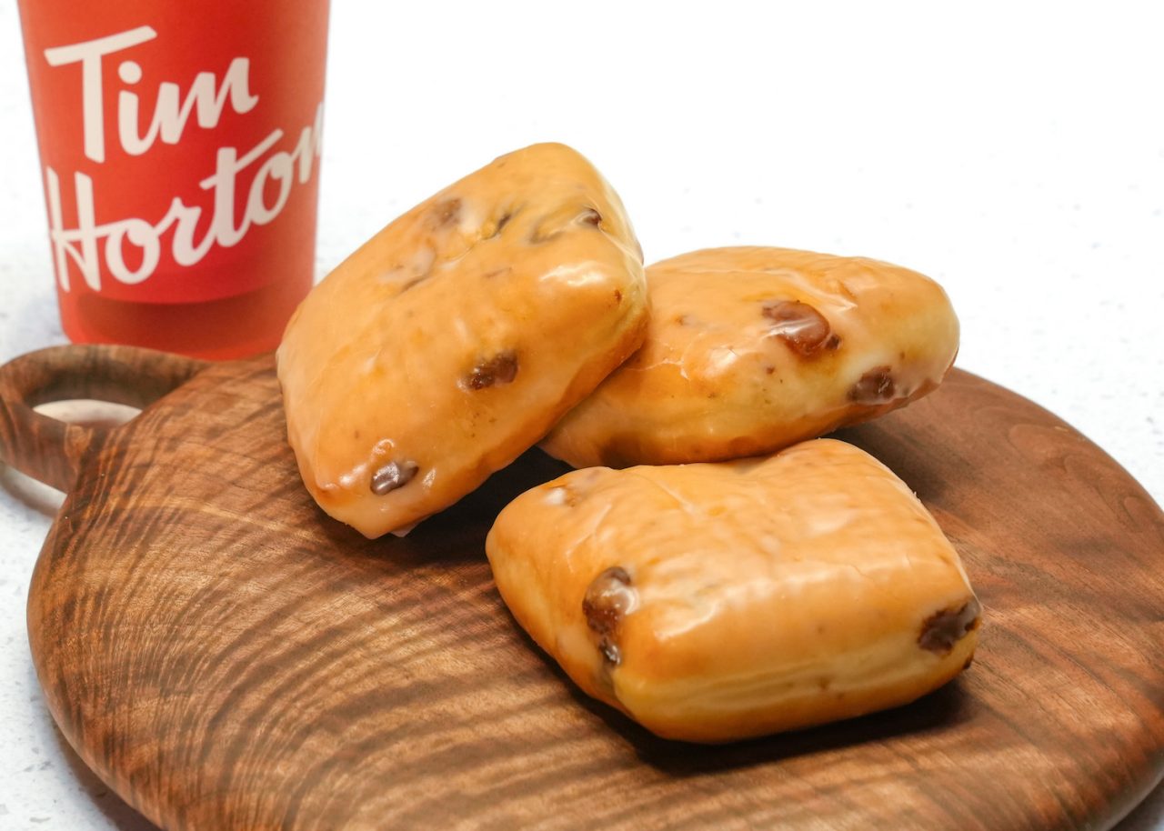 Tim Hortons says four retro doughnuts will return to its menu next week. Dutchies are photographed at the Tim Hortons test kitchen in Toronto, Friday, Dec. 8, 2023. THE CANADIAN PRESS/Chris Young