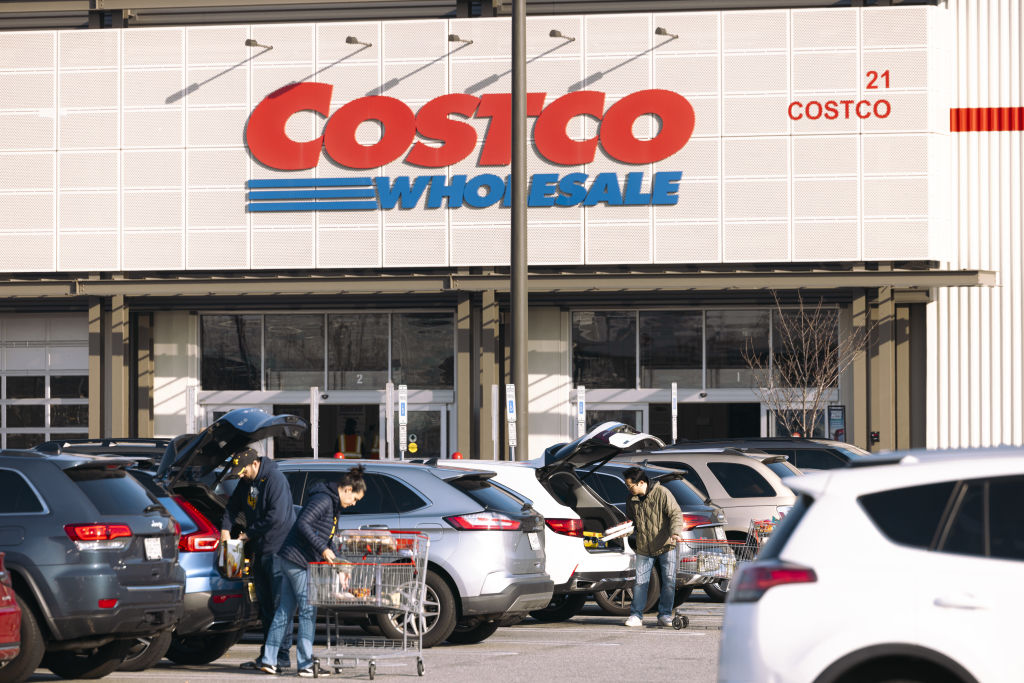 A Costco store in Bayonne, New Jersey, US, on Saturday, Dec. 9, 2023. Costco Wholesale Corp. is scheduled to release earnings figures on December 14. Photographer: Angus Mordant/Bloomberg via Getty Images