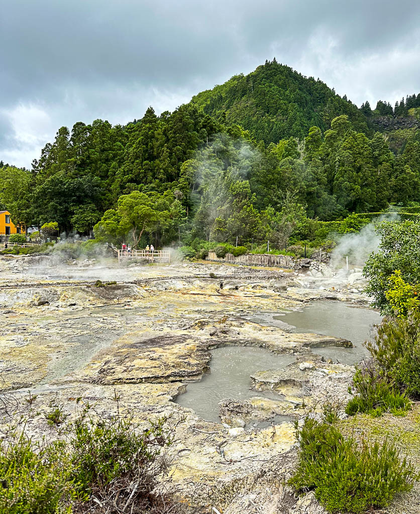 Fumeroles à Furnas